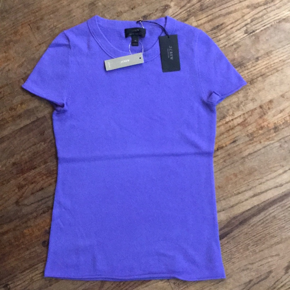J.Crew Collection Cashmere T-Shirt NWT XSMALL